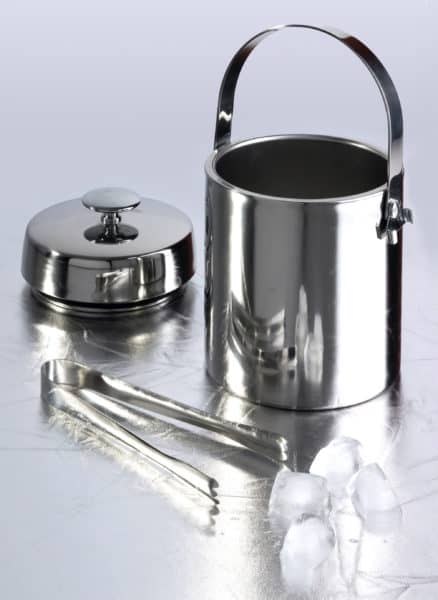 Compound and polishing disk ice bucket