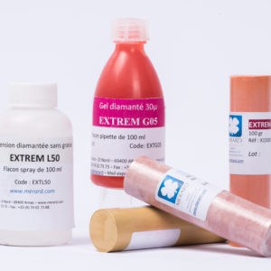 EXTREM polishing compounds and buffing mops